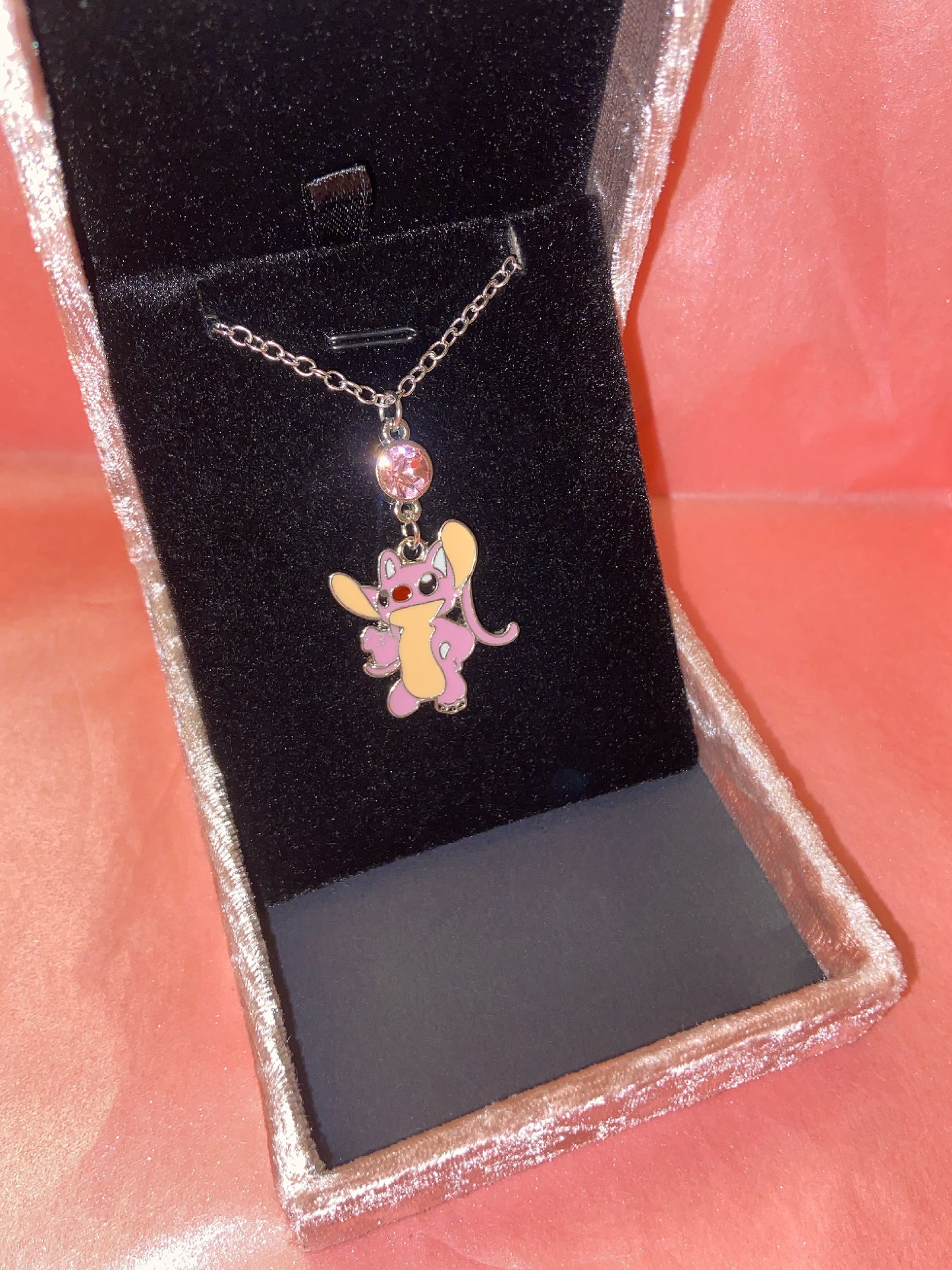 Stitch & Angel Alien Necklaces