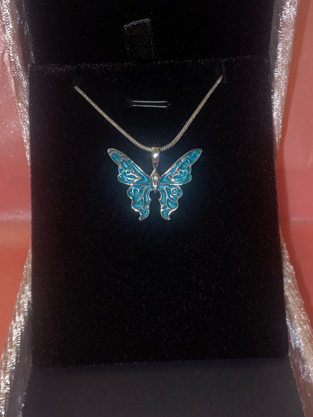 Fairytopia Azura Butterfly Necklace