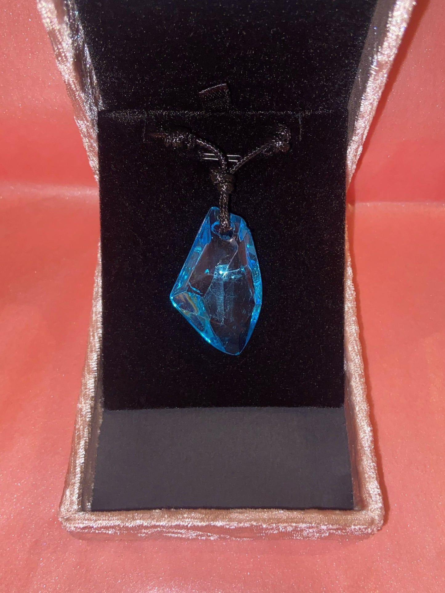 Moon pool moon rock necklace (adjustable)