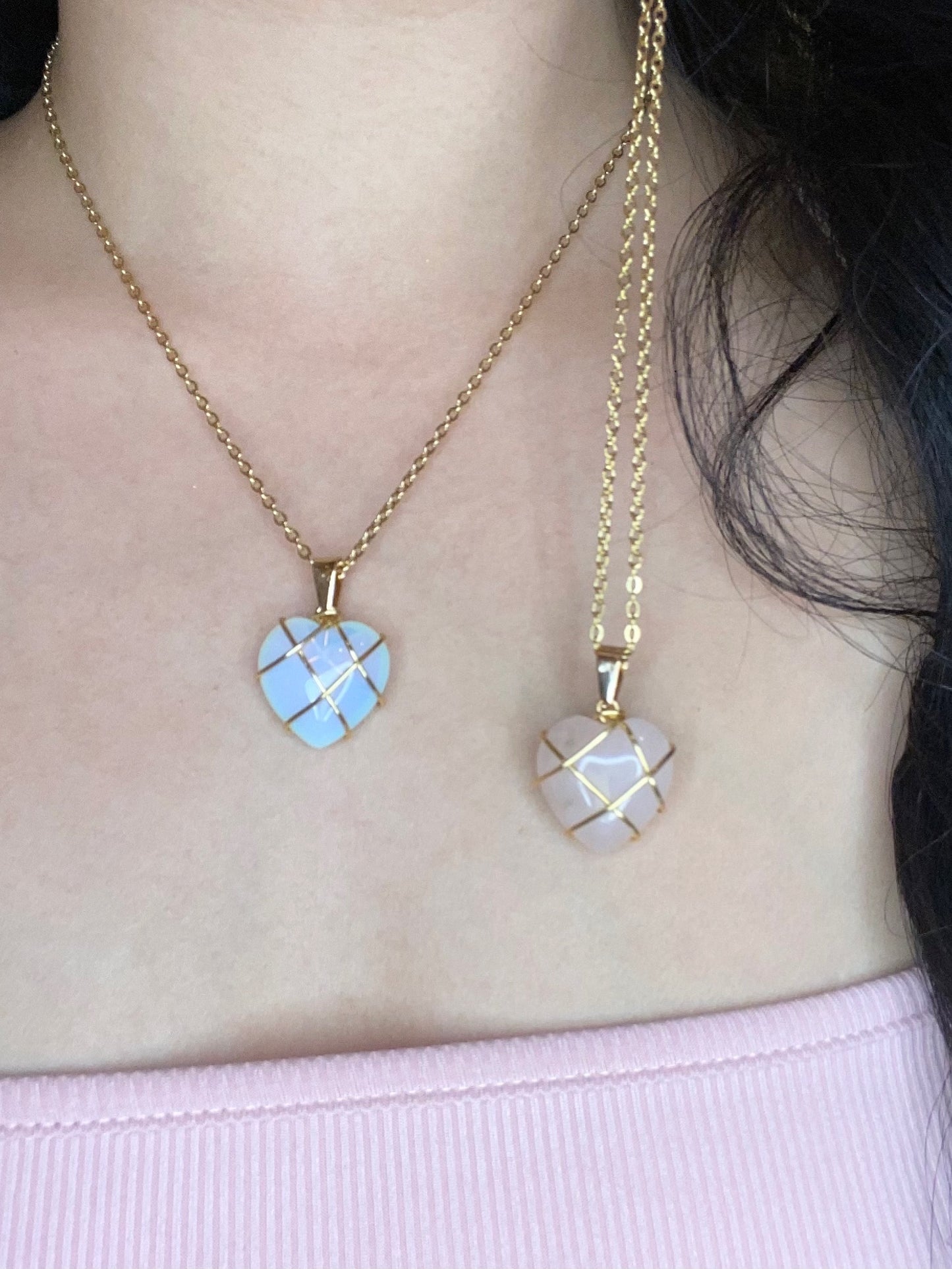 Diamond Castle Necklaces (Friendship Set or Singular)