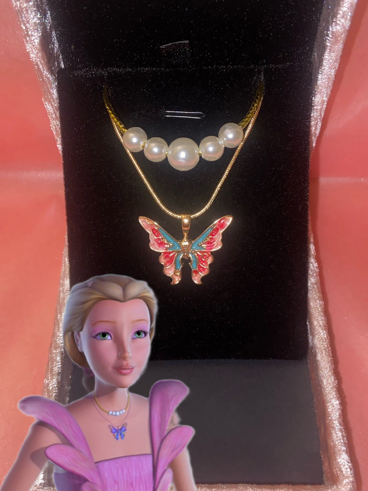 Fairytopia Elina Butterfly Necklace (Small Size)