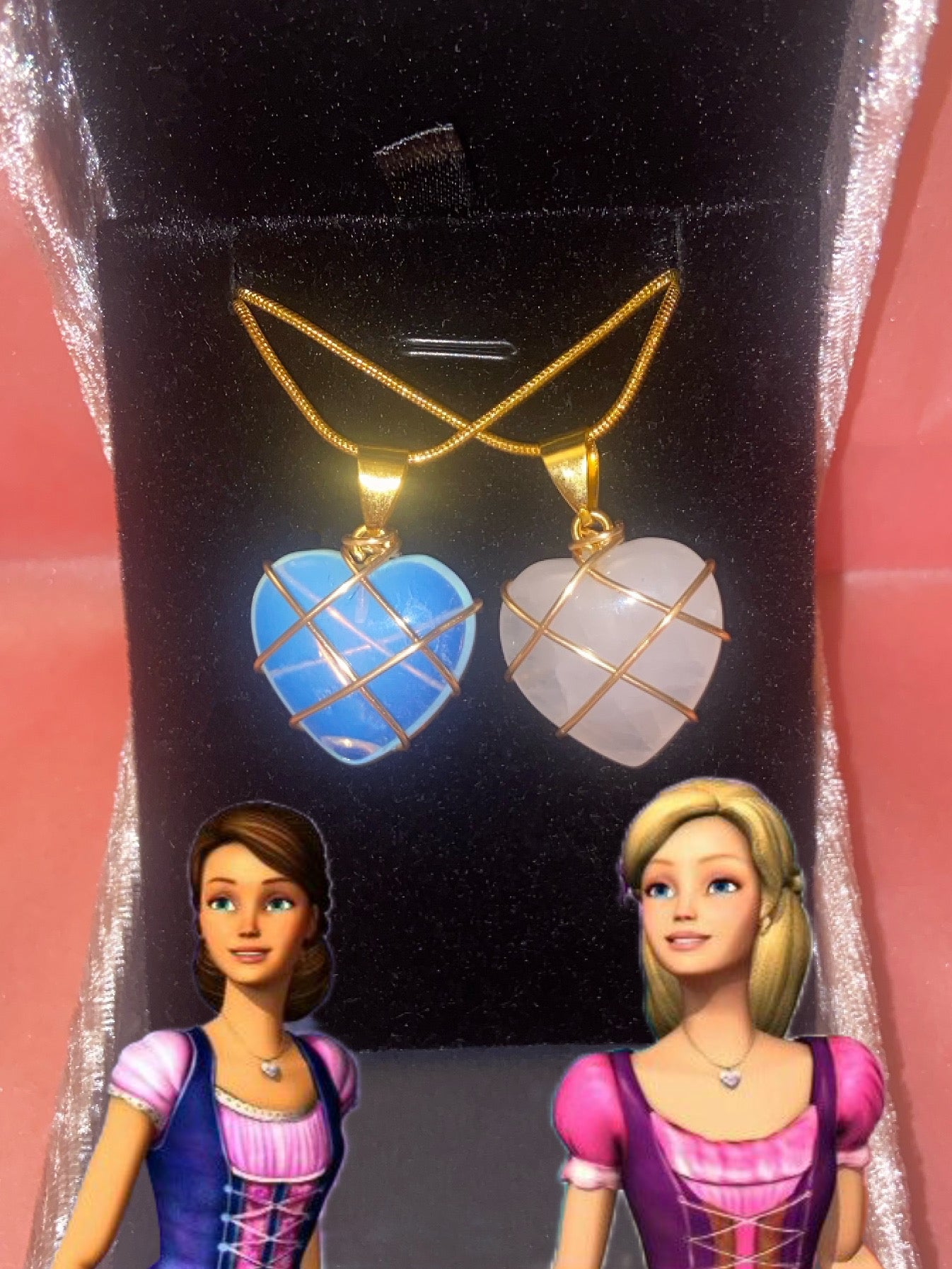 Diamond Castle Necklaces (Friendship Set or Singular)